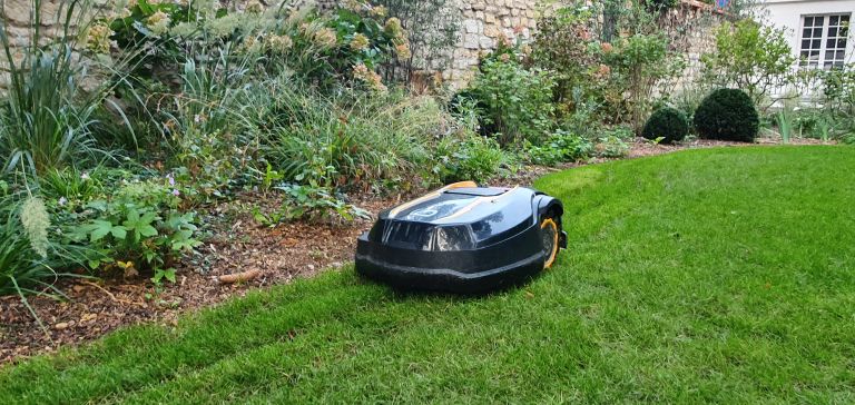 Tondeuse autonome - Paysagistes Les Jardins du Roy Paris